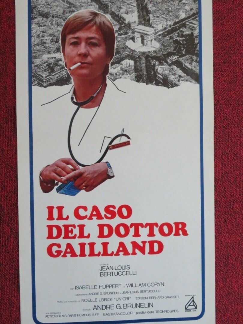 IL CASO DEL DOTTOR GAILLAND  ITALIAN LOCANDINA (27.5"x12.5") POSTER 1977