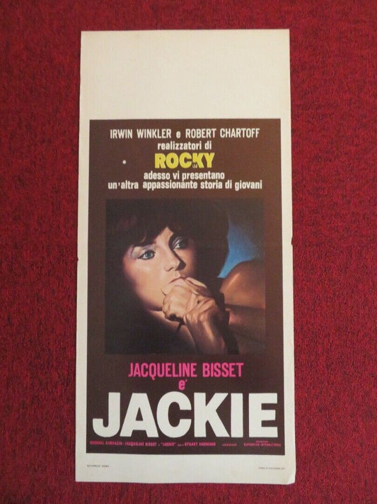 JACKIE / Believe in Me ITALIAN LOCANDINA (27.5"x13")  POSTER 1977