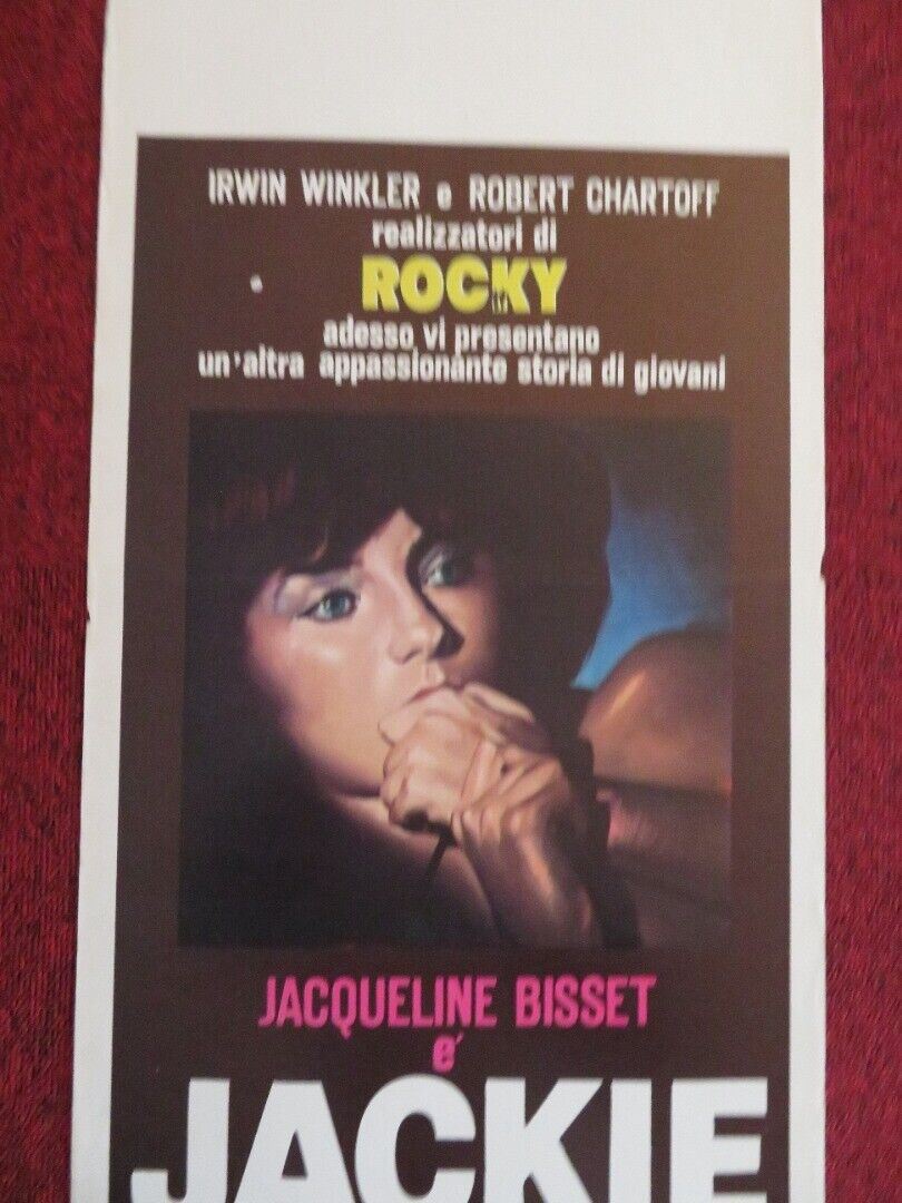 JACKIE / Believe in Me ITALIAN LOCANDINA (27.5"x13")  POSTER 1977