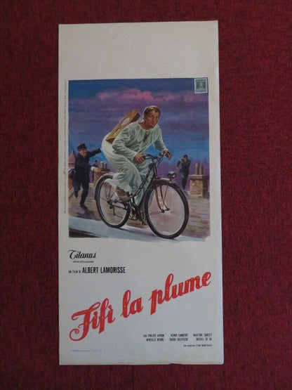 FIFI LA PLUME / Circus Angel  ITALIAN LOCANDINA (27.5"x13")  POSTER 1965