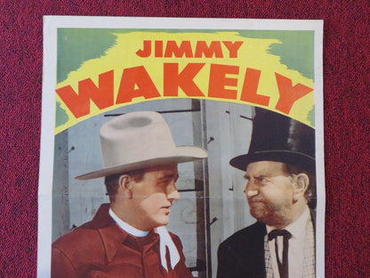 SONG OF THE WASTELAND US INSERT (14"x 36") POSTER  JIMMY WAKELY 1947