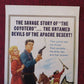 BLOOD ON THE ARROW US INSERT (14"x 36") POSTER DALE ROBERTSON MARTHA HYER 1964