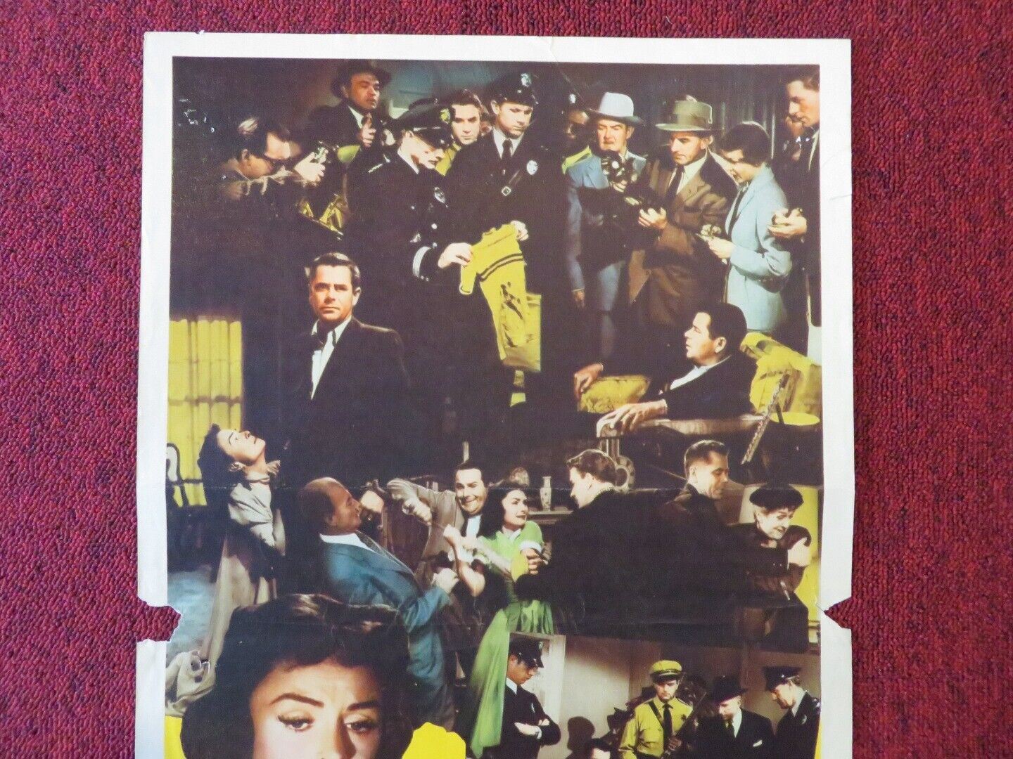 RANSOM! US INSERT (14"x 36") POSTER GLENN FORD DONNA REED 1956