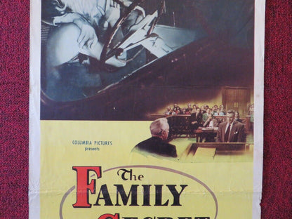 THE FAMILY SECRET US INSERT (14"x 36") POSTER JOHN DEREK LEE J.COBB 1951