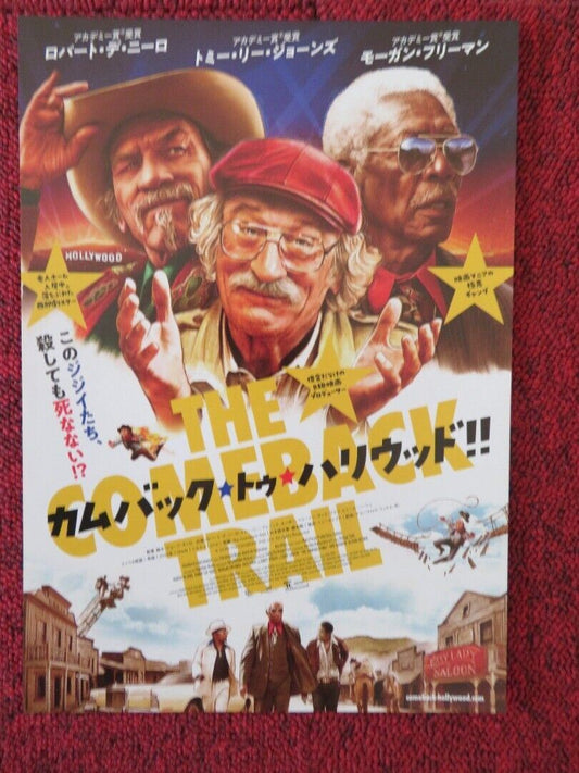 THE COMEBACK TRAIL JAPANESE CHIRASHI (B5) POSTER ROBERT DE NIRO TOMMY LEE JONES