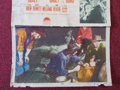 THE GREAT MISSOURI RAID US INSERT (14"x 36") POSTER WENDALL COREY 1951