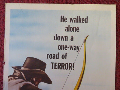 THE LONESOME TRAIL US INSERT (14"x 36") POSTER WAYNE MORRIS JOHN AGAR 1955