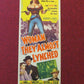 WOMAN THEY ALMOST LYNCHED US INSERT (14"x 36") POSTER 1957