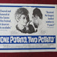 ONE POTATO, TWO POTATO  US HALF SHEET (22"x 28")  POSTER BARBARA BARRIE 1964