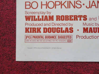 POSSE  FOLDED US ONE SHEET POSTER KIRK DOUGLAS BRUCE DERN 1975