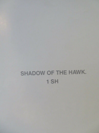 SHADOW OF THE HAWK  FOLDED US ONE SHEET POSTER JAN MICHAEL VINCENT 1976