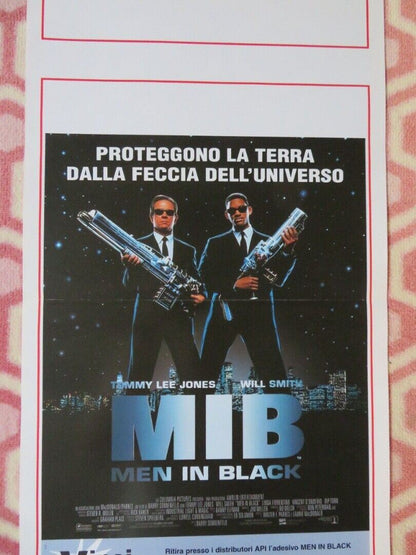 MEN IN BLACK  ITALIAN LOCANDINA (27.5"x13") POSTER WILL SMITH 1997