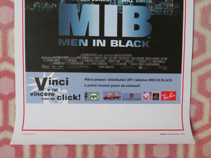 MEN IN BLACK  ITALIAN LOCANDINA (27.5"x13") POSTER WILL SMITH 1997