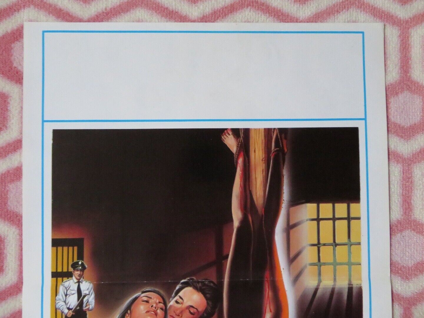 VIOLENZA IN UN CARCERE FEMMINILE  ITALIAN LOCANDINA (27.5"x13") POSTER 1982