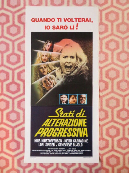 STATI DI ALTERAZIONE PROGRESSIVA  ITALIAN LOCANDINA (27.5"x13") POSTER 1988