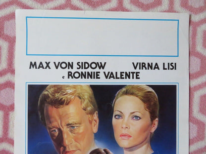 PROFESSIONE FIGLIO / Venetian Lies ITALIAN LOCANDINA (27.5"x13") POSTER 1979