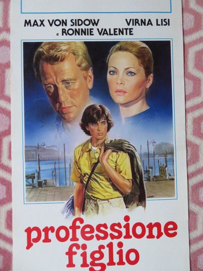 PROFESSIONE FIGLIO / Venetian Lies ITALIAN LOCANDINA (27.5"x13") POSTER 1979