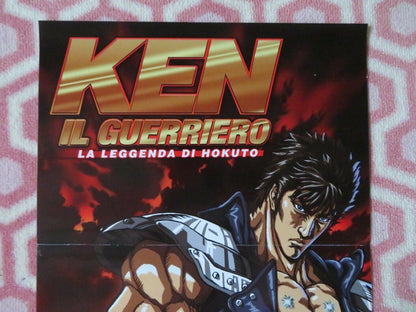 KEN IL GUERRIERO LA LEGGENDA DI HOKUTO ITALIAN LOCANDINA(26.5"x12.5") POSTER '18