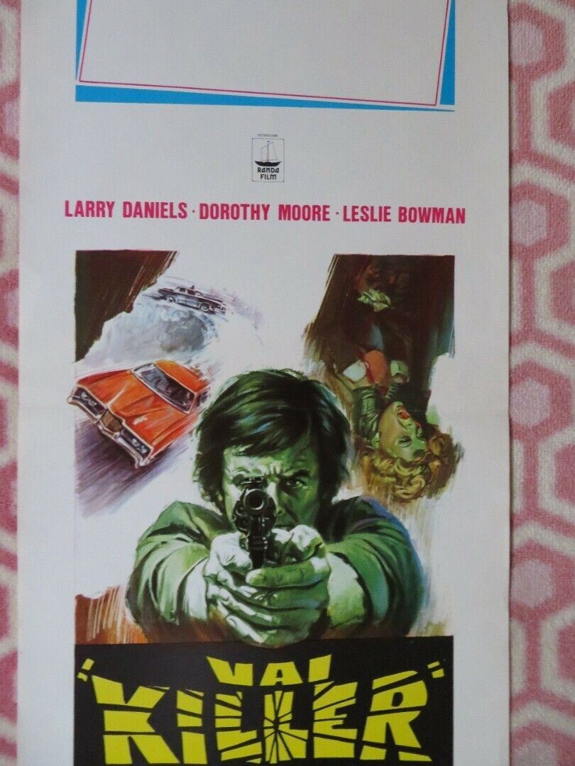 VAI KILLER / He Murdered His Wife ITALIAN LOCANDINA (27.5"x13.5") POSTER 1974