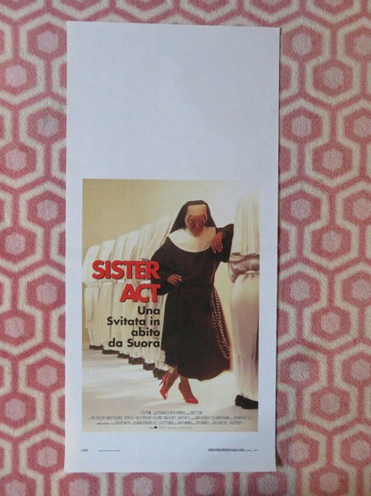 SISTER ACT  ITALIAN LOCANDINA (27.5"x13") POSTER  WHOOPI GOLDBERG '93