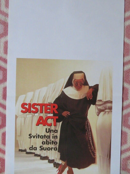 SISTER ACT  ITALIAN LOCANDINA (27.5"x13") POSTER  WHOOPI GOLDBERG '93