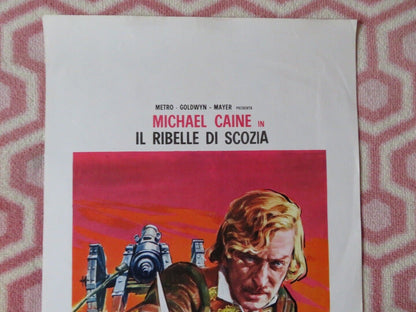 IL RIBELLE DI SCOZIA /Kidnapped ITALIAN LOCANDINA (27.5"x13") POSTER M CAINE '72