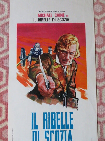 IL RIBELLE DI SCOZIA /Kidnapped ITALIAN LOCANDINA (27.5"x13") POSTER M CAINE '72