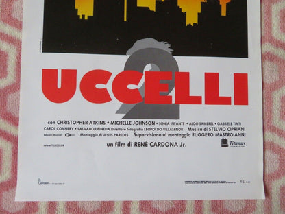 UCCELLI 2 / Beaks: The Movie  ITALIAN LOCANDINA (27.5"x13") POSTER 1990