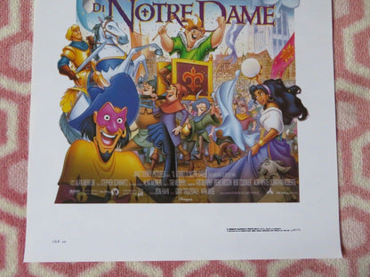 THE HUNCHBACK OF NOTRE DAME ITALIAN LOCANDINA (27.5"x13") POSTER 1996