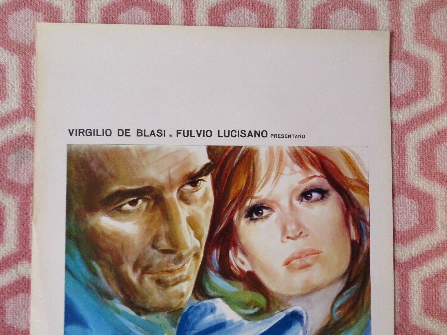 LA FEMME EN BLEU / The Woman in Blue  ITALIAN LOCANDINA (27.5"x13") POSTER 1973