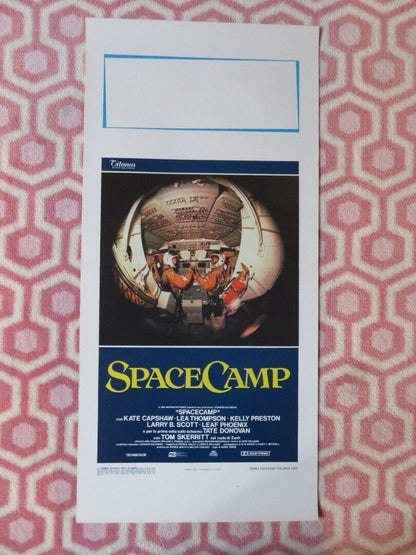 SPACECAMP ITALIAN LOCANDINA (27.5"x13") POSTER KATE CAPSHAW LEA THOMPSON 1986