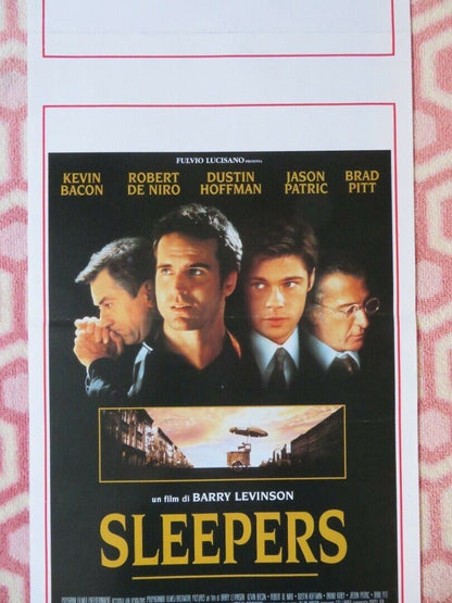 SLEEPERS  ITALIAN LOCANDINA (27.5"x13") POSTER KEVIN BACON BRAD PITT 1996