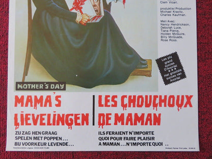 MAMA'S LIEVELINGEN / MOTHER'S DAY  BELGIUM (21"x14") POSTER DEBORAH LUCE 1980