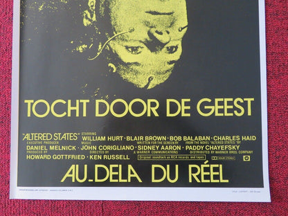 TOCHT DOOR DE GEEST / ALTERED STATES BELGIUM (21"x14") POSTER BLAIR BROWN 1980