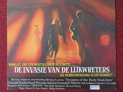 INVASION OF THE BODY SNATCHERS  BELGIUM (20.5"x13.5") POSTER JEFF GOLDBLUM 1978