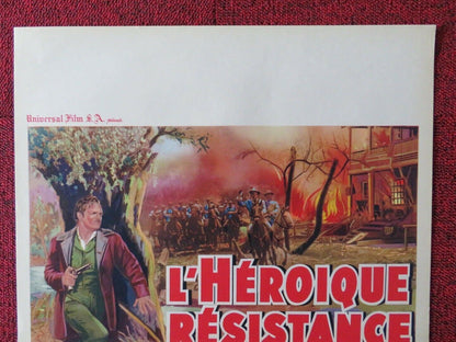 L'HEROIQUE RESISTANCE / TAP ROOTS BELGIUM (21"x14") POSTER VAN HEFLIN 1948