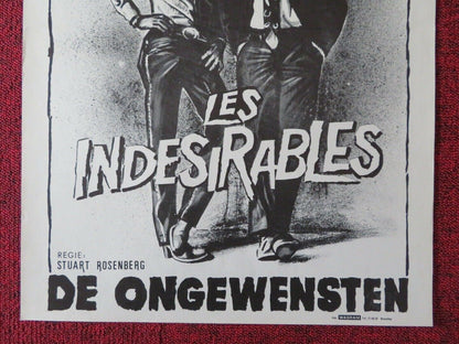 LES INDESIRABLES / POCKET MONEY BELGIUM (21.5"x13.5") POSTER PAUL NEWMAN 1972