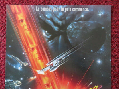 STAR TREK VI THE UNDISCOVERED COUNTRY BELGIUM (19.5"x13") POSTER W SHATNER 1991