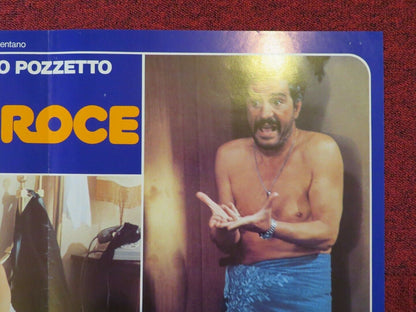 TESTA O'CROCE / Heads I Win, Tails You Lose - B  ITALIAN FOTOBUSTA POSTER 1982