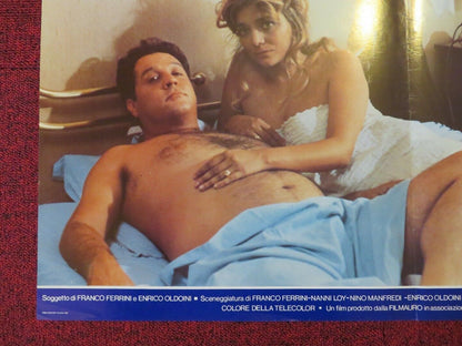 TESTA O'CROCE / Heads I Win, Tails You Lose - B  ITALIAN FOTOBUSTA POSTER 1982