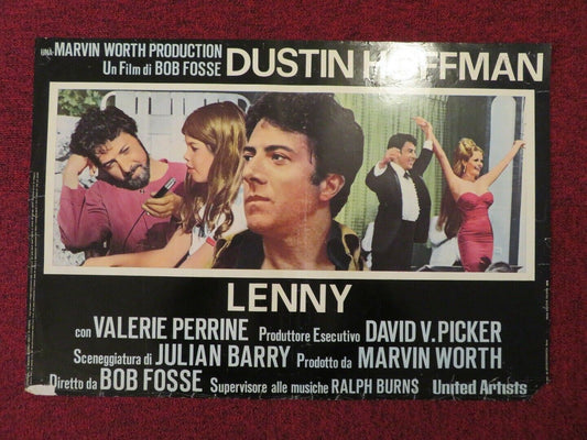 LENNY ITALIAN FOTOBUSTA POSTER DUSTIN HOFFMAN VALERIE PERRINE 1974