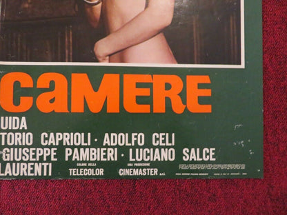 L'AFFITTACAMERE ITALIAN FOTOBUSTA POSTER  GLORIA GUIDA LINO BANFI 1976