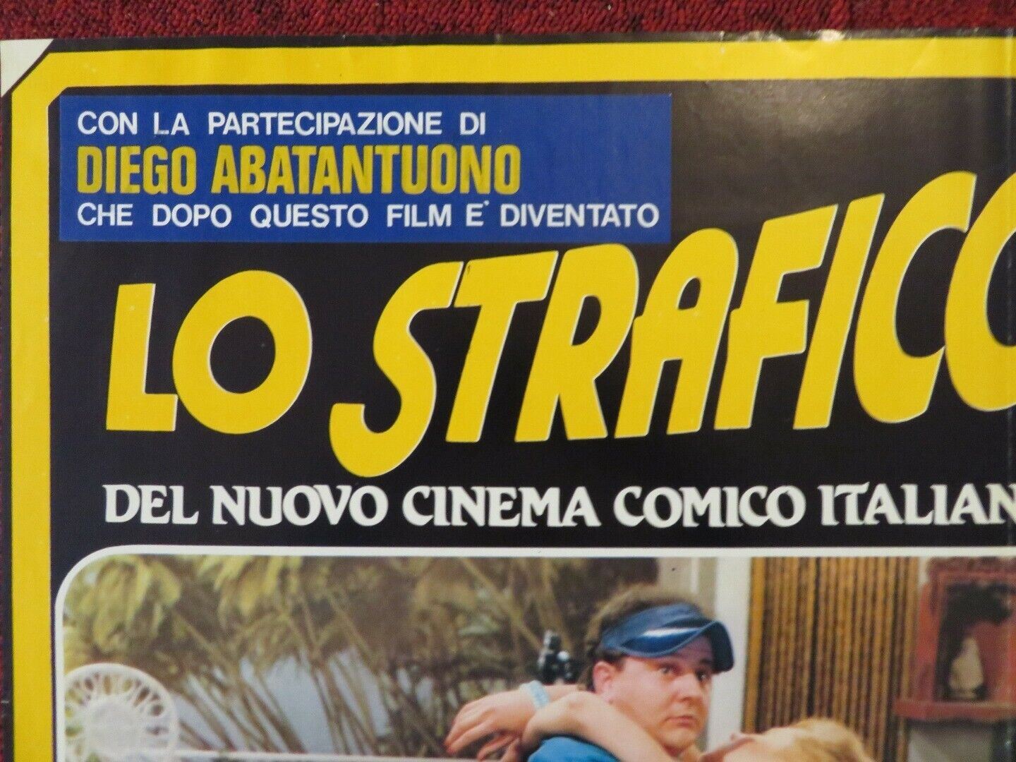 LO STRAFICO/ Prestami tua moglie ITALIAN FOTOBUSTA POSTER LANDO BUZZANCA 1980