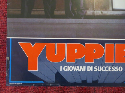 YUPPIES I GIOVANI DI SUCCESSO ITALIAN FOTOBUSTA POSTER JERRY CALA 1986