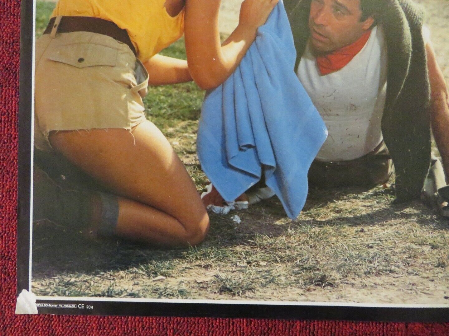 UOMINI DURI - C ITALIAN FOTOBUSTA POSTER ENRICO MONTESANO RENATO POZZETO 1987