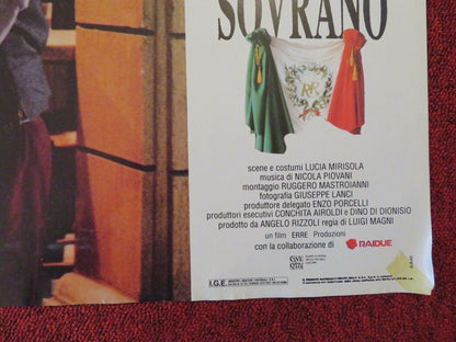 IN NOM DEL POPOLO SOVRANO - B ITALIAN FOTOBUSTA POSTER  LUCA BARBARESCHI 1990