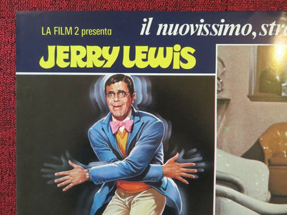 QUA LA MANO PICCHIATELLO / SMORGASBORD - A ITALIAN FOTOBUSTA POSTER  JERRY LEWIS