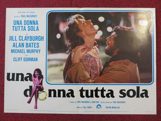 UNA DONA TUTTA SOLA / AN UNMARRIED WOMAN - F ITALIAN FOTOBUSTA POSTER 1978