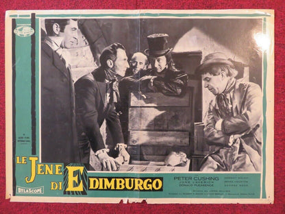 LE JENE DI E DIMBURGO / THE FLESH AND THE FRIENDS ITALIAN FOTOBUSTA POSTER 1960