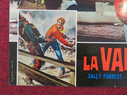 LA VALLE DELLA VENETTA / VENGEANCE VALLEY ITALIAN FOTOBUSTA POSTER LANCASTER